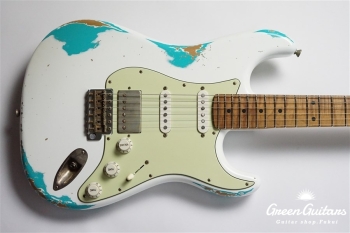 XSC-2 - Olympic White over Seafoam Green / Heavy Aged / Alder / RM-RM #2602