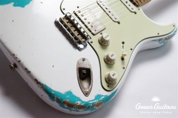 XSC-2 - Olympic White over Seafoam Green / Heavy Aged / Alder / RM-RM #2602