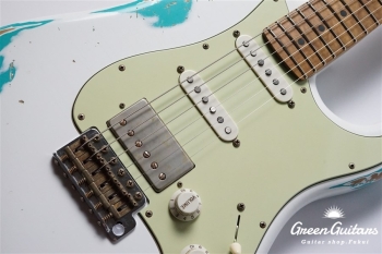 XSC-2 - Olympic White over Seafoam Green / Heavy Aged / Alder / RM-RM #2602