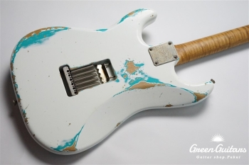 XSC-2 - Olympic White over Seafoam Green / Heavy Aged / Alder / RM-RM #2602