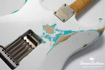 XSC-2 - Olympic White over Seafoam Green / Heavy Aged / Alder / RM-RM #2602