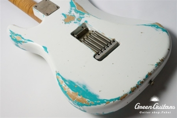 XSC-2 - Olympic White over Seafoam Green / Heavy Aged / Alder / RM-RM #2602