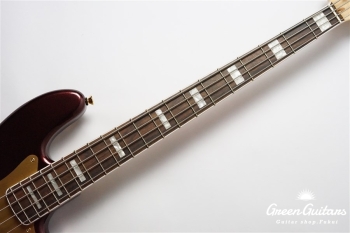 40th Anniversary Jazz Bass Gold Edition - Ruby Red Metallic