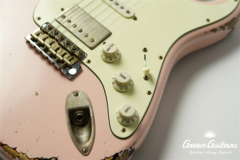 XSC-2 - Shell Pink over 3TB / Heavy Aged / Alder / R / Roasted Flame Maple Neck #2613