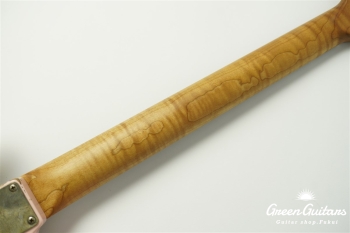 XSC-2 - Shell Pink over 3TB / Heavy Aged / Alder / R / Roasted Flame Maple Neck #2613