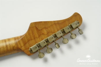 XSC-2 - Shell Pink over 3TB / Heavy Aged / Alder / R / Roasted Flame Maple Neck #2613