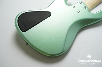 Metroline ML21 VJ5 ASH / Swamp Ash Body / 5-String - Solid Sage Green Metallic Satin