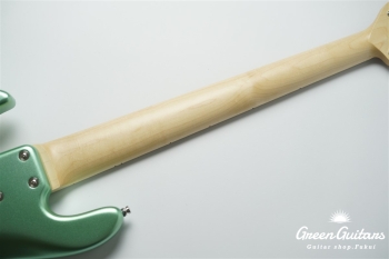 Metroline ML21 VJ5 ASH / Swamp Ash Body / 5-String - Solid Sage Green Metallic Satin