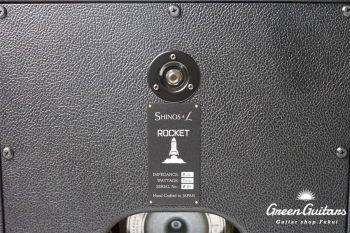 ROCKET 【SHINOS & L】 EXTENSION SPEAKER 112 OVAL BACK - Black