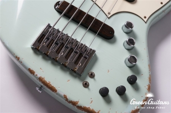 XJ-1T 5st - Faded Sonic Blue / Heavy Aged / Alder / R / MH