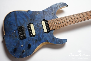 Sottile 7st. Custom 666 #5 Burl Popular - Space Blue