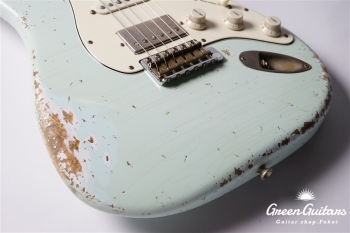 XSC-2 - Faded Sonic Blue / Heavy Aged / Alder / RM-RM