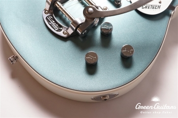 G5230T-140 Electromatic 140th Double Platinum Jet with Bigsby - Two-Tone Stone Platinum/Pearl Platinum