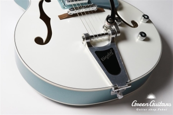 G5420T-140 Electromatic 140th Double Platinum Hollow Body with Bigsby - Two-Tone Pearl Platinum/Stone Platinum