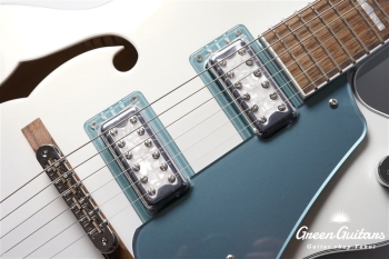 G5420T-140 Electromatic 140th Double Platinum Hollow Body with Bigsby - Two-Tone Pearl Platinum/Stone Platinum