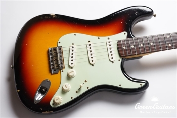 MBS 1961 Stratocaster Relic Masterbuilt by Dennis Galuszka - 3-Color Sunburst