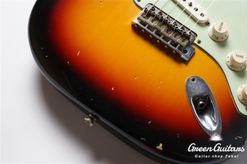 MBS 1961 Stratocaster Relic Masterbuilt by Dennis Galuszka - 3-Color Sunburst