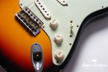 MBS 1961 Stratocaster Relic Masterbuilt by Dennis Galuszka - 3-Color Sunburst