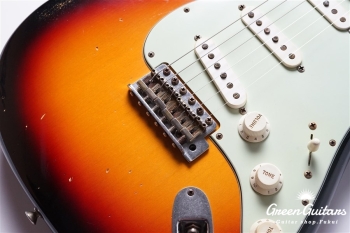 MBS 1961 Stratocaster Relic Masterbuilt by Dennis Galuszka - 3-Color Sunburst