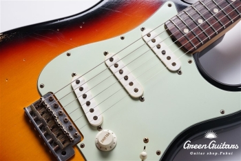 MBS 1961 Stratocaster Relic Masterbuilt by Dennis Galuszka - 3-Color Sunburst