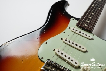 MBS 1961 Stratocaster Relic Masterbuilt by Dennis Galuszka - 3-Color Sunburst