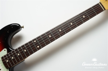 MBS 1961 Stratocaster Relic Masterbuilt by Dennis Galuszka - 3-Color Sunburst