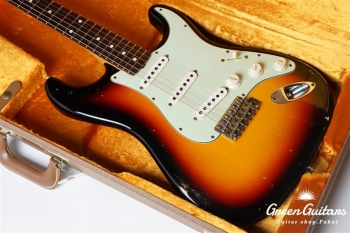 MBS 1961 Stratocaster Relic Masterbuilt by Dennis Galuszka - 3-Color Sunburst