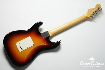 MBS 1961 Stratocaster Relic Masterbuilt by Dennis Galuszka - 3-Color Sunburst
