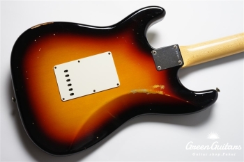 MBS 1961 Stratocaster Relic Masterbuilt by Dennis Galuszka - 3-Color Sunburst