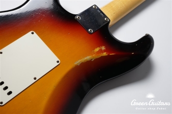 MBS 1961 Stratocaster Relic Masterbuilt by Dennis Galuszka - 3-Color Sunburst