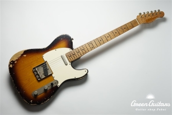 XTC-1 - Tobacco Burst / Heavy Aged / Ash / 5A Grade Flame Maple Neck #3306