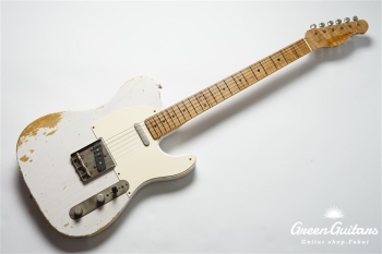 XTC-1 - White Blonde / Heavy Aged / Ash / 5A Grade Flame Maple Neck