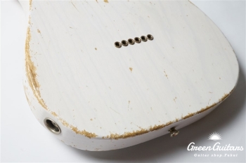 XTC-1 - White Blonde / Heavy Aged / Ash / 5A Grade Flame Maple Neck