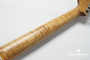 XSC-2 - Olympic White over Seafoam Green / Heavy Aged / Alder / 5A Grade Flame Maple Neck