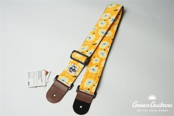 Guitar Strap Sweat Nylon - Flower Garden
