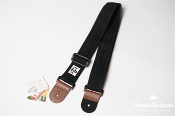 Guitar Strap Sweat Nylon - Black / Charcoal