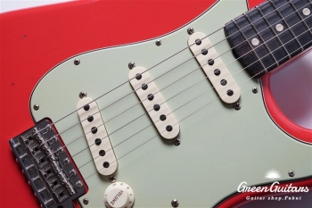 1961 Stratocaster Journeyman Relic - Aged Fiesta Red