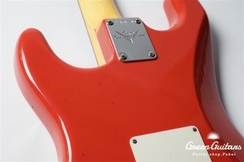 1961 Stratocaster Journeyman Relic - Aged Fiesta Red