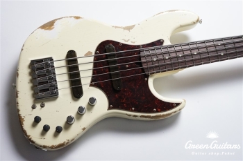 XJ-1T 5st Vintage White / Heavy Aged / Alder / R