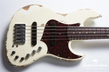 XJ-1T 5st Vintage White / Heavy Aged / Alder / R