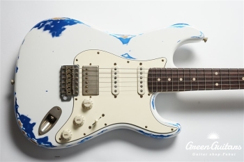 XSC-2 - Olympic White over Lake Placid Blue / Heavy Aged / Alder