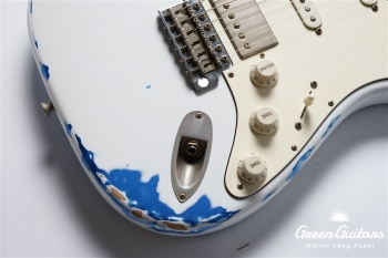 XSC-2 - Olympic White over Lake Placid Blue / Heavy Aged / Alder