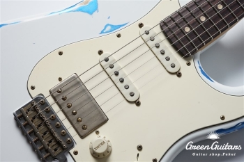 XSC-2 - Olympic White over Lake Placid Blue / Heavy Aged / Alder