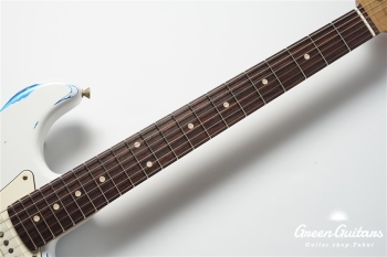 XSC-2 - Olympic White over Lake Placid Blue / Heavy Aged / Alder