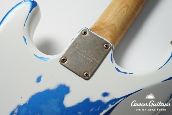 XSC-2 - Olympic White over Lake Placid Blue / Heavy Aged / Alder