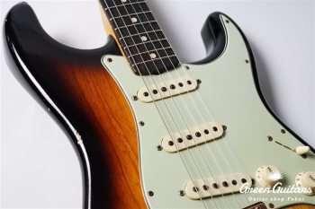 1961 Stratocaster Relic - Faded 3-Color Sunburst【SMO2024】