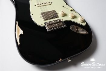 XSC-2 - Black / Medium Aged / Alder / Master Grade Neck