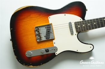 1960 Telecaster Relic - Faded 3-Tone Sunburst