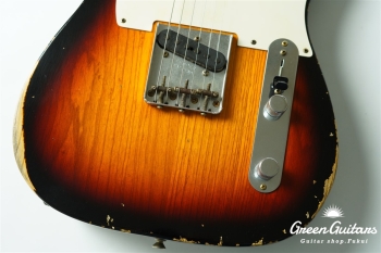 1960 Telecaster Relic - Faded 3-Tone Sunburst