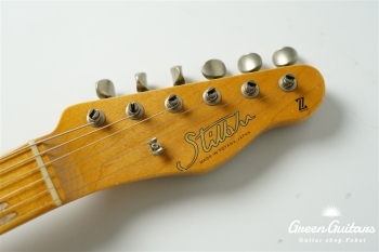 Model T. #179 Light Aged - Guacamole Mist Metallic Pickguard & Sunglasses - Shaped by stone-D eyewear (1990s Cellulose Acetate/Made in SABAE,FUKUI) 